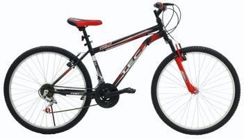 Belderia Tec Titan 26 26 Jant 21 Vites Kırmızı-Siyah Dağ Bisikleti