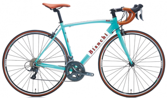 Bianchi SLR 28 Jant 16 Vites Kahverengi -Turkuaz Yol / Yarış Bisikleti