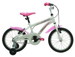 Belderia Tec Angel 16 16 Jant 1 Vites Beyaz-Pembe Şehir / Tur Bisikleti