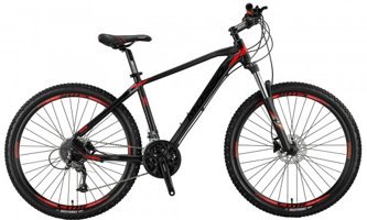 Mosso Blackedition H 27.5 Jant 27 Vites Siyah Dağ Bisikleti