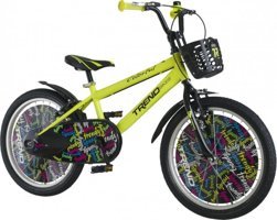 Trendbike Colorful 20 Jant 1 Vites Sarı Şehir / Tur Bisikleti