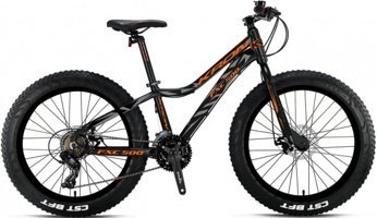 Kron FXC500 24 Jant 21 Vites Siyah Dağ Bisikleti