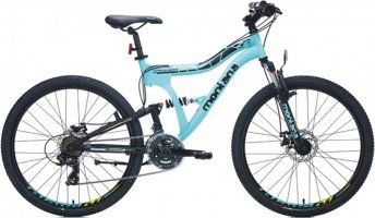 Bianchi Montana D 26 Jant 21 Vites Çift Amortisörlü Turkuaz Dağ Bisikleti