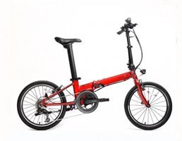 Dahon MU D9 20 Jant 9 Vites Katlanır Kırmızı-Siyah