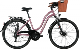 Bisan CTX 6300 28 Jant 21 Vites Pembe Şehir / Tur Bisikleti