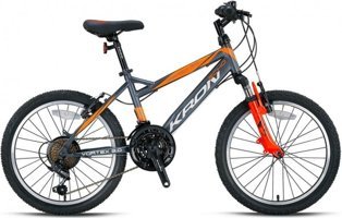 Kron Vortex 3.0 20 Jant 21 Vites Gri-Turuncu Dağ Bisikleti
