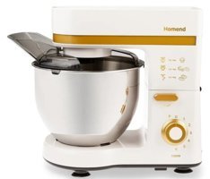 Homend Profashion 3062H (700.01.01.0352) 1500 W Hamur Yoğurmalı Çırpıcılı Krem Standlı Mikser