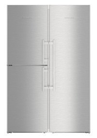 Liebherr SBSES 8483 3 Kapılı Nofrost A+++ Enerji Sınıfı 688 lt Rustik Gri Alttan Donduruculu Solo Gardrop Buzdolabı