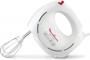 Moulinex Easy Max 200 W Hamur Yoğurmalı Çırpıcılı Beyaz Tekli Mikser