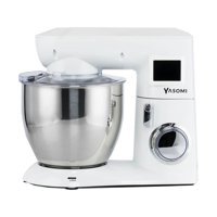 Yasomi SM1571NL 1800 W Hamur Yoğurmalı Çırpıcılı Beyaz Standlı Mikser