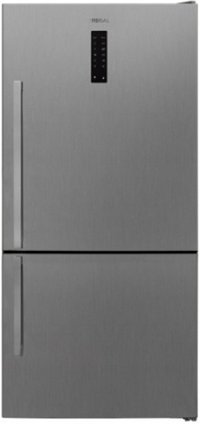 Regal NFK 64031 EIG KI Çift Kapılı Nofrost E Enerji Sınıfı 581 lt Gri Alttan Donduruculu Solo Kombi Tipi Buzdolabı