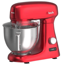 Gtech Professional EF708-S 1000 W Hamur Yoğurmalı Çırpıcılı Kırmızı Standlı Mikser