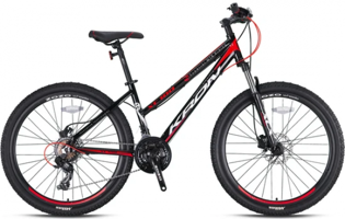 Kron XC100 26 Jant 21 Vites Kırmızı-Siyah Dağ Bisikleti