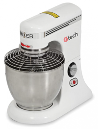 Gtech Set Üstü Hamur Yoğurmalı Çırpıcılı Beyaz Standlı Mikser
