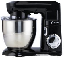 Yasomi SM1571NL 1800 W Hamur Yoğurmalı Çırpıcılı Siyah Standlı Mikser