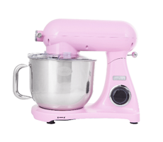Karaca Powercast Chef (153.03.06.1539) 1800 W Hamur Yoğurmalı Çırpıcılı Pembe Standlı Mikser