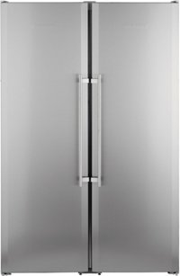 Liebherr SBSESF 7212 Çift Kapılı Nofrost A+ Enerji Sınıfı 640 lt Rustik Gri Alttan Donduruculu Solo Gardrop Buzdolabı