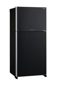 Sharp SJ-XG740M Çift Kapılı Nofrost A+ Enerji Sınıfı 583 lt Modern Siyah Üstten Donduruculu Solo Kombi Tipi Buzdolabı