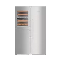 Liebherr SBS 8496 3 Kapılı Nofrost A+++ Enerji Sınıfı 629 lt Rustik Gri Alttan Donduruculu Solo Gardrop Buzdolabı