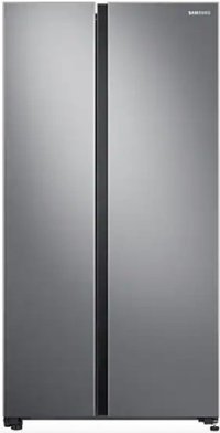 Samsung RS62R5001M9 Çift Kapılı Nofrost F Enerji Sınıfı 647 lt Modern Gri Alttan Donduruculu Solo Gardrop Buzdolabı