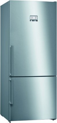 Bosch KGN76AIF0N Çift Kapılı Statik F Enerji Sınıfı 526 lt Inox Alttan Donduruculu Solo Kombi Tipi Buzdolabı