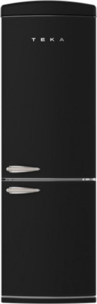 Teka RBF 78615 RTR Çift Kapılı Nofrost E Enerji Sınıfı 461 lt Modern Siyah Alttan Donduruculu Solo Kombi Tipi Buzdolabı