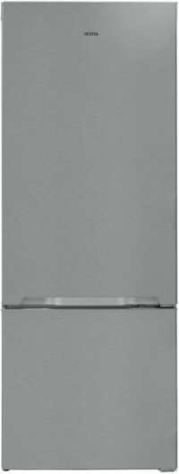 Vestel NFK480 X Çift Kapılı Nofrost A++ Enerji Sınıfı 407 lt Modern Inox Alttan Donduruculu Solo Kombi Tipi Buzdolabı
