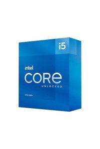 Intel i5 11600K 6 Çekirdekli 4.9 GHz Turbo Hız 12 MB Önbellek LGA1200 Soket Tipi İşlemci