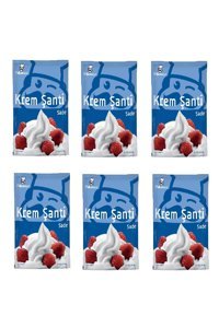 Pakmaya Toz Krem Şanti 6x75 gr