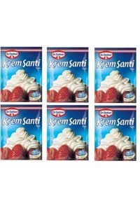 Dr. Oetker Çikolatalı Toz Krem Şanti 6x75 gr