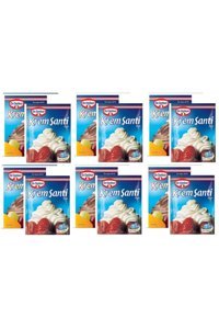 Dr. Oetker Çikolatalı Toz Krem Şanti 6x80 gr