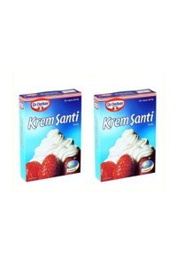 Dr. Oetker Çikolatalı Toz Krem Şanti 2x150 gr