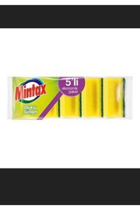 Mintax Oluklu Bulaşık Süngeri 5'li