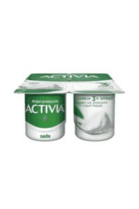 Activia Kaymaksız Yoğurt 4x100 gr