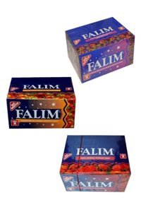 Falım Meyveli Aromalı Sakız 100'lü 3 Adet