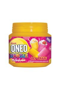 Ülker Oneo Bubble Milkshake Çilekli Muzlu Milkshake Aromalı Sakız 1 Adet