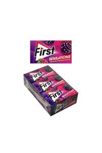 First Sensations Karadut Aromalı Sakız 12'li 1 Adet