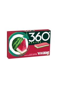 Vivident 360° Karpuzlu Aromalı Sakız 14'lü 18 Adet