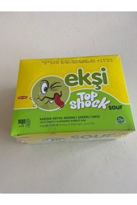 Kervan Topshock Karışık Aromalı Sakız 100'lü 1 Adet