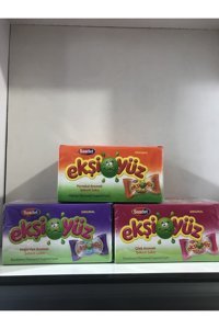 Saadet Ekşiyüz Karışık Aromalı Sakız 100'lü 3 Adet