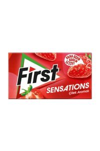 First Sensations Çilekli Aromalı Sakız 1 Adet