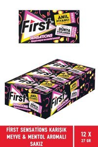 First Sensations Karışık Aromalı Sakız 12'li 1 Adet