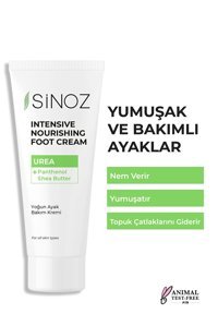 Sinoz Üreli Bakım Ayak Kremi 75 ml