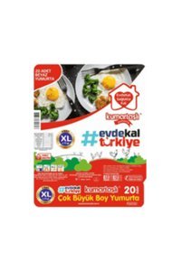 Kumartaşlı Tavuk Yumurtası 20'li