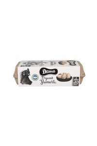 Damalı Organik Tavuk Yumurtası 10'lu