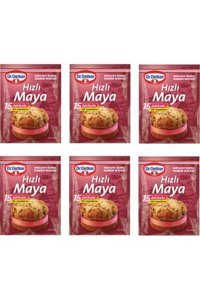 Dr. Oetker Instant Kuru Maya 6x32 gr