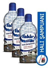 Fakir Üstün Temizlik Makine Halı Şampuanı 3x1 lt