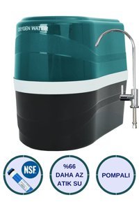Oxygen Water 6 Filtreli 8 lt Kapalı Kasa Pompalı Tezgah Altı Su Arıtma Cihazı