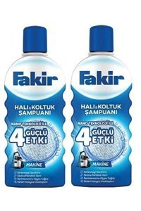 Fakir 4 Güçlü Etki Makine Halı Şampuanı 2x1 lt
