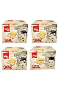 Bifa Nostalji Serisi Vanilyalı Sütlü Gofret 4x1 kg